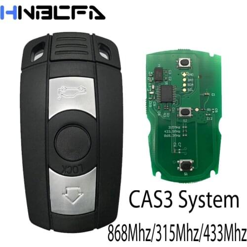 868Mhz/315Mhz/433Mhz ID46 Chip for E90 E92 E60 E87 E70 E71 E61 For BMW 1 3 5 7 Series Z4 X5 X6 3 buttons Remote key PCF7953