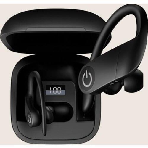 B5 TWS Wireless Earphones Bluetooth 5.0 Earphone Sport Ear Hook Earbuds Headset with LED Display vs b10 b11 for smart phone