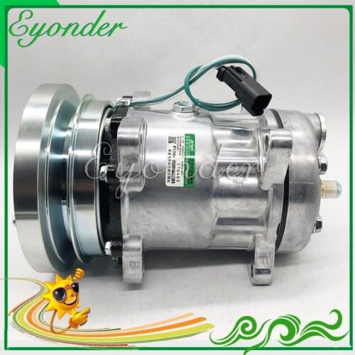 A/C AC Air Conditioning Compressor Cooling Pump for Caterpillar 900 1065122 4479 4640 4658 8058 8066 8109 240398 106-5122 SD7H15