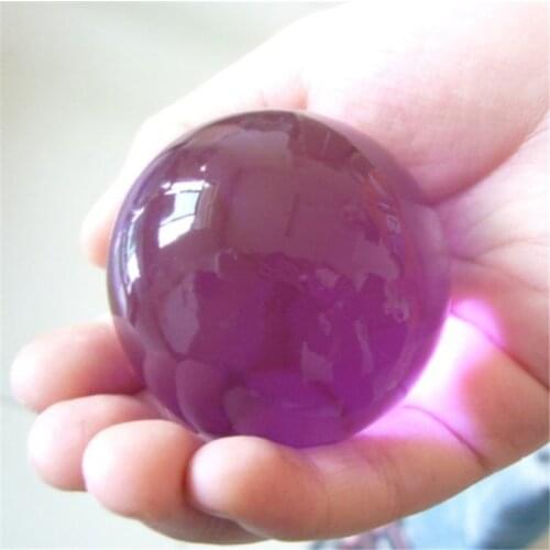 5pcs plant Crystal Soil Hydrogel Gel Polymer Water Beads Flower/Wedding/Decoration polymer Growing Water Balls Big Home Decor