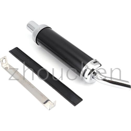 4 color general metal 28mm motorcycle racing exhaust muffler 2 stroke motorcycle exhaust pipe muffler muffler