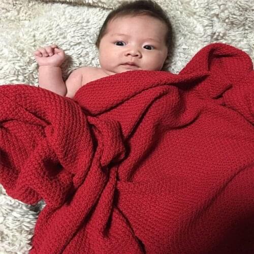 Cotton knitting baby blanket scarf shawl blanket air conditioning thin nap blanket for baby for adult 80*135 cm manta bebe