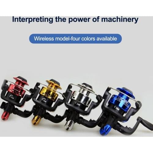 New Fishing Reels Small Reel Front Drag Spinning Reels 3BB 5.2:1 Feeder Coil Fishing Tackle Powerful Spinning Fishing Reels