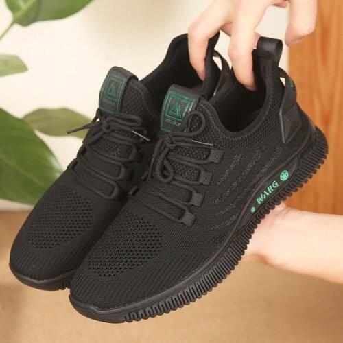 Running Shoes Mens Lightweight Casual Mesh Breathable Cold Adhesive High Quality Comfortable Jogging Summer Large Size Sneakers