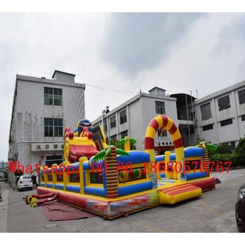 China Guangzhou) Factory direct inflatable slide / castle / trampoline / pool slide YLY-009