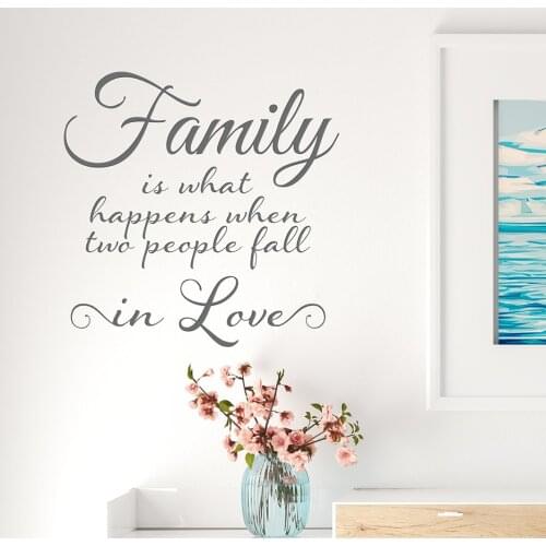 Fun family Wall Art Decal Decoration Fashion Sticker For Bedroom Decoration Wall Decal Home Decor