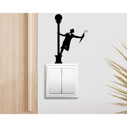 BK Home Singing Man Design Wall Sticker-1