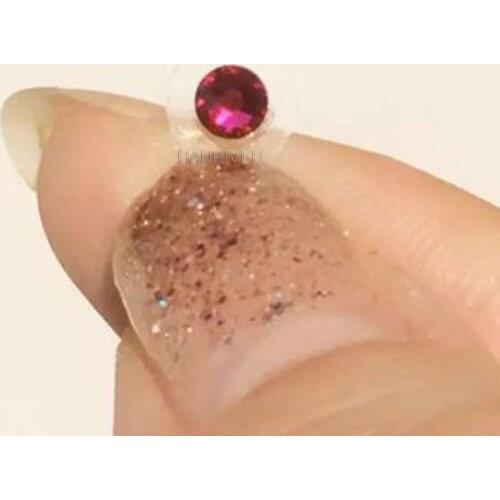 New acupuncture ear massage crystal magnetic ear beads ear acupoint stickers ear pressure seeds