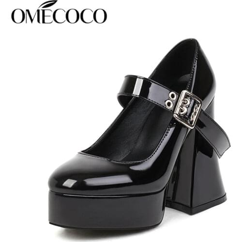 Omecoco Women's Shoes With A Strap