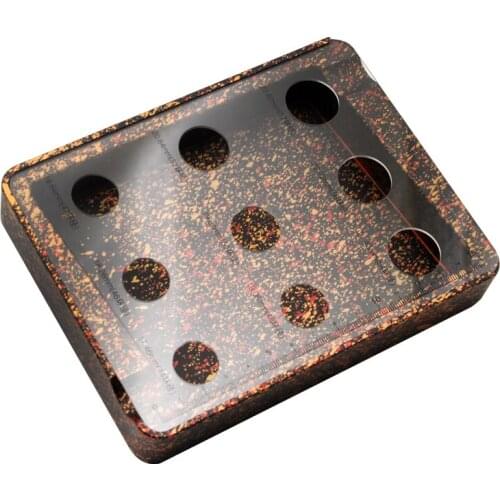 New Business Cigar Cigarette Ashtray A Large Ring Of Ash Slot Cigar Holder Travel Tobacco Smoking Tool Ash Tray For COHIBA