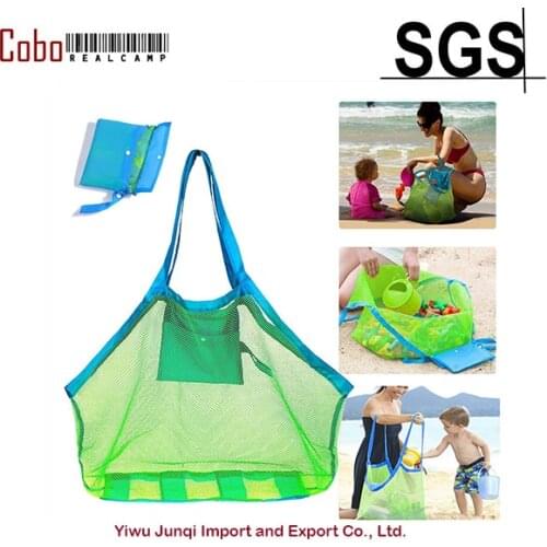 Extra Large Mesh Beach Bags Tote Bags Beach Necessaries Stay Away from Sand Perfect for Holding Children Toys - 2 Pack