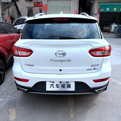Suitable For 2015-2019 Gac Motor Rear No Punching Middle Gs4 Decorative Paint Top Wing
