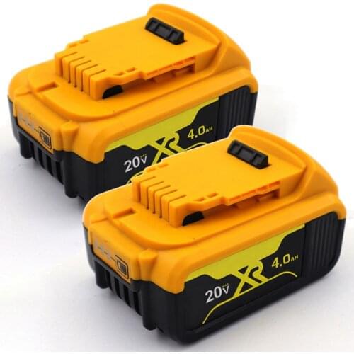 3.0Ah 4Ah 6.0Ah DCB203 MAX XR Li-ion Battery Replacement for Dewalt DCB200 DCB201 DCB204 DCB205 DCB206 20V Power Tool Batteries