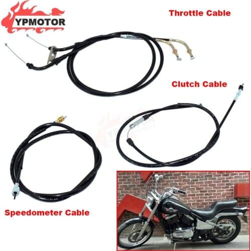 Touring Bike Clutch Cable/Throttle Oil Line/Accelerator Cable Speedometer Wire Line For Kawasaki VN Vulcan 400 800 VN400 VN800