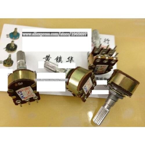1pcs/lot Type 148 with double potentiometer A5K midpoint 25MM