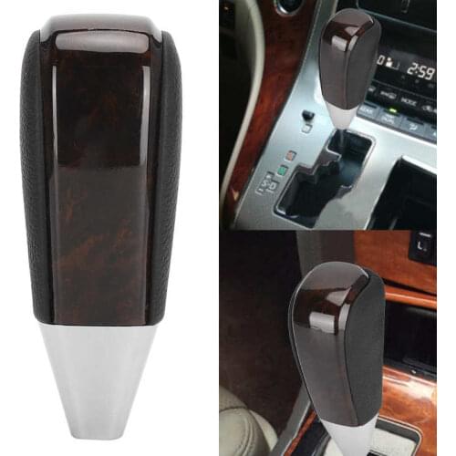 Auto Car Gear Shift Knob Handball Shift Lever Fit for Toyota Land Cruiser/4Runner/Sequoia/Tundra Acrylic+PU Leather Automobiles