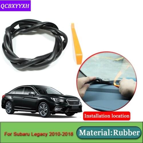Car-styling For Subaru Legacy 2010-2018 Anti-Noise Soundproof Dustproof Car Dashboard Windshield Sealing Strips Car Accessories