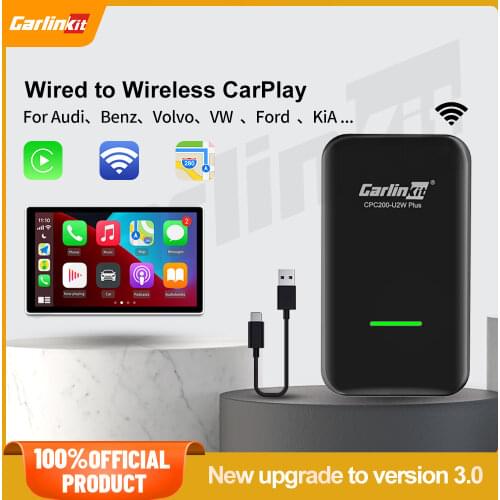 Carlinkit Wireless Carplay Activator For Audi Benz VW Volvo Original Car iPhone Wireless Connect Dongle Apple Plug & Play