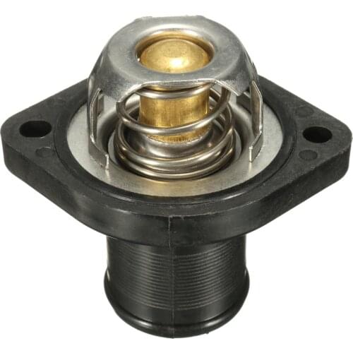 1pcs Black Platic Thermostat 89°C Car Thermostat For Peugeot 206 306 307 Citroen C3 C4 Xsara Replacement