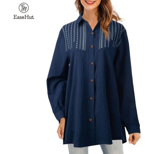 Блузки с вышивкой EaseHut China At AliExpress