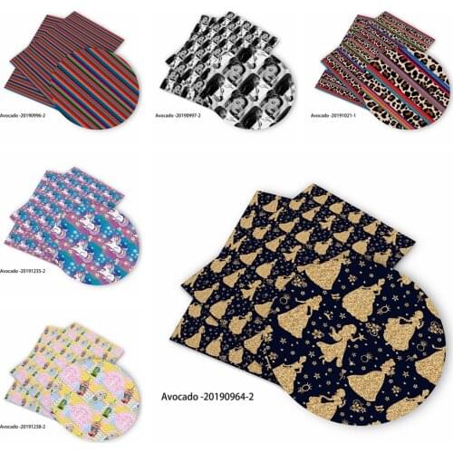 Huangtao Diy 95X70cm Halloween Skull Printed Pattern Fashion Liverpool Bullet Fabric No MOQ Polyester Fabric