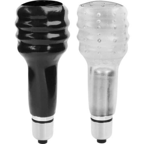 IKOKY Penis Vibrator Delay Lasting Trainer Cock Ring Delay Ejaculation Male Masturbator Sex Toys for Men Glans Massager