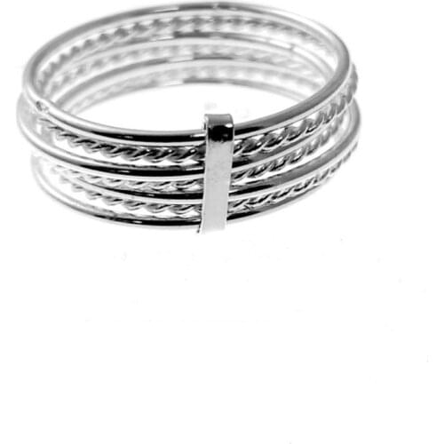 Minosilver weekly sterling silver ring a beautiful design to give away a woman who loves the accessories