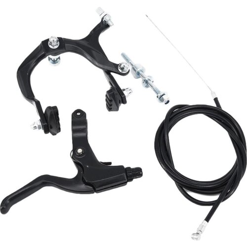 1 Set Bicycle Brake C Caliper System Front Rear Side Pull Brake Long Arms Clamp Quick-Release for Bike Cable Housing equipment