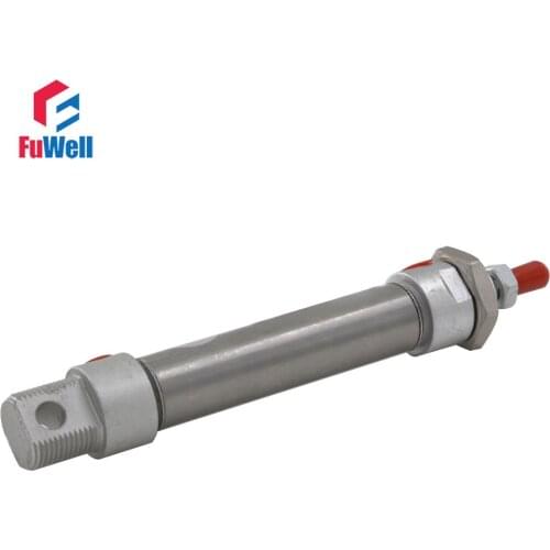 MA Type Double Action Punematic Cylinder 20mm Bore 25/50/75/100/125/150/175/200/250/300mm Stainless Steel Air Cylinder