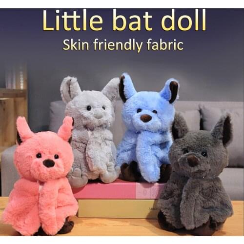 Bat Plush Doll 24cm Arrival Super Cute Sofa Chair Bed Pillow Stuffed Photography Props Ornament Girlfriend Kid Birthday Gift