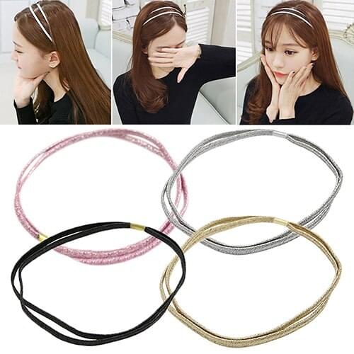Fashion Elastic Headband Head Piece Hair Band Jewelry for Women Girl Lady 5 Colors