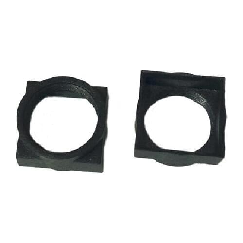 S-Mount lens holder Metal M12 lensholder 22mm hole spacing, Height 10mm 100pcs lot