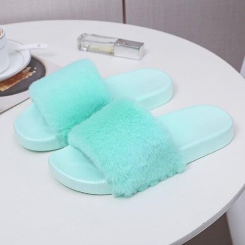 Shoes Woman Sandals Non-Slip Casual Home Slippers Women Shoes Beach Slippers Shoes Woman Fur Slides Тапочки MTX84