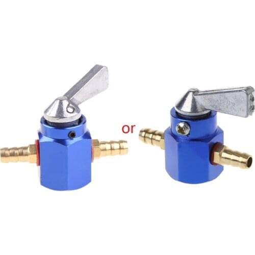 Universal 6mm In-Line Petrol / Fuel Tap Motorcycle On-OFF Petcock Fuel Switch