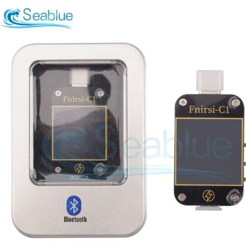 FNIRSI-C1 USB Tester Voltage And Current Meter Fast Charge Charging Power Detection Meter Multifunctional Tester