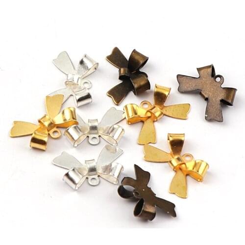 10x18mm Vintage Metal Butterfly Connectors Charm Pendant DIY Necklace Bracelet Connectors Jewelry Findings