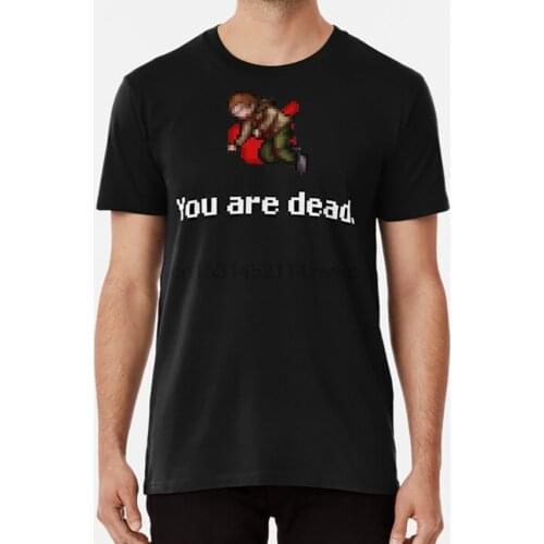 You Are Dead. T Shirt Tibia Mmorpg Mmo Rpg