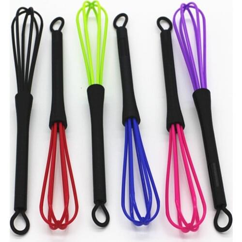 1Pcs Salon Hairdressing Dye Cream Whisk Plastic Hair Color Mixer Paint Barber Stirrer Hair Styling Tool Long 18cm