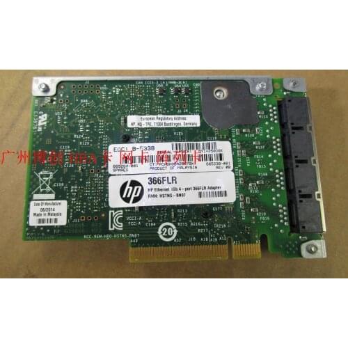 For Network card 366FLR HP 684217-B21 665240-B21 669280-001 665238-001