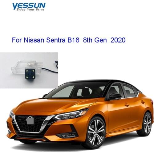 Yessun Rear view camera For Nissan Sentra B18 8th Generation 2020 CCD car license plate camera/rear view camera