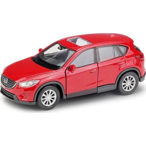 1/36 Die Cast Mazda CX-5 Pull Back Model Toy Car Alloy Collection Door Open Toys Vehicle For Children Gifts