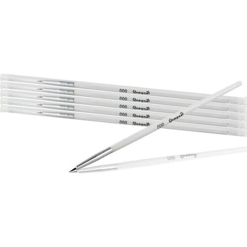 Wholesale 000# Single Nail Art brush Nail Flowers Drawing Nail Pen gel polish design Painting Dotting Pen 500pcs free shipping