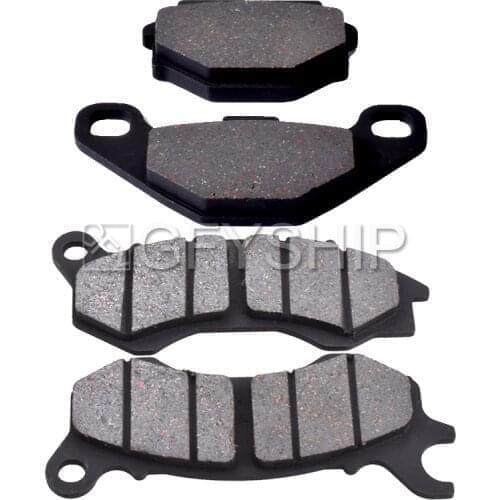 For PEUGEOT Django 125 Allure Evasion Heritage Sport SBC S 2014-2019 motorcycle Front Rear Brake Pads Brake Disks