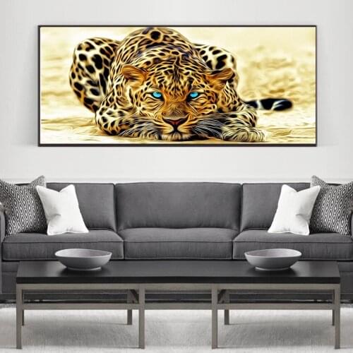 Posters and Prints Nordic Wall Pictures for Living Room Kitchen Animals Horse Lion Elephant Tiger Home Decoration Art Painting