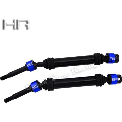 Hot Racing Reinforced steel spline telescopic universal joint drive shaft for Losi 1:10 Rock Rey 4WD