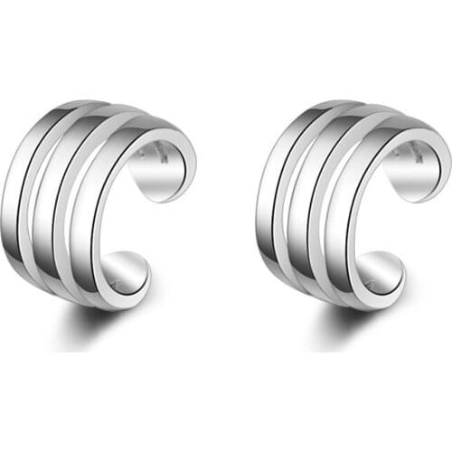 Girls' Simple Style Hoop Earrings Small Huggies Black/White Tiny Hoops Cartilage Earring Piercing Minimal Thin Earrings Jewelry