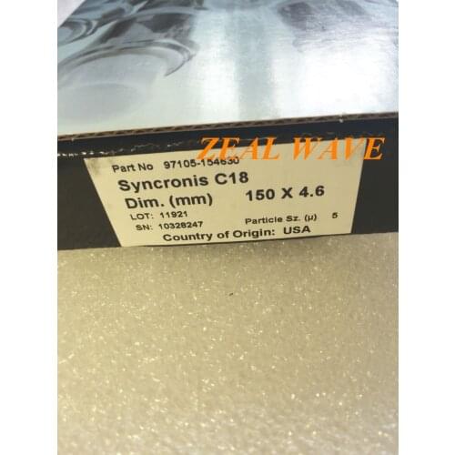 THERMO LC Column 97105-154630 Syncronis C18 150 x 4.6 Thermoelectric Thermo