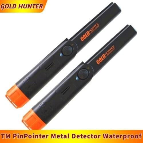6PCS/LOT Gold Hunter TM waterproof pinpointer metal detector underground gold detector underwater metal detector with holster