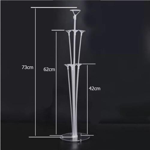 Birthday Party Balloons Stand Balloon Holder Column Plastic Balloon Stick Birthday Party Decorations Kids Adult Wedding Baloon
