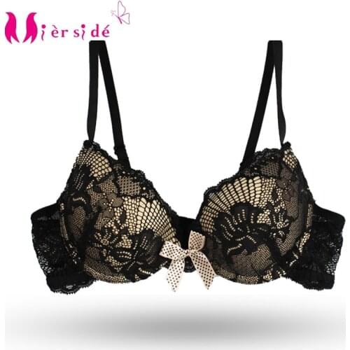 MIerside ZBW030 Fashion Girl Lace Sexy Bra Comfortable Bra Push Up Bra For Women 32-38 B/C